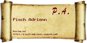 Pisch Adrienn névjegykártya